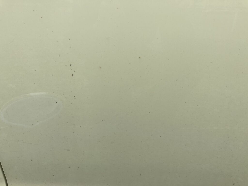塗装に点錆 いいえ 鉄粉です 車のコーティング ルームクリーニングは岩手県盛岡市のキラマックス
